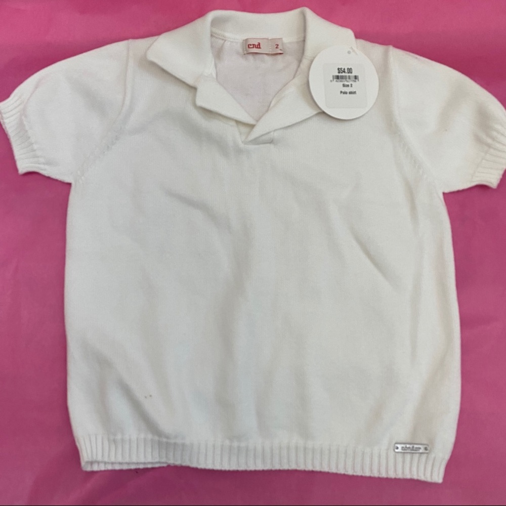 Condor cotton boy polo shirt S2,8 NWT